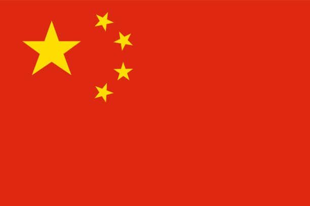 China flag representing Chinese languages